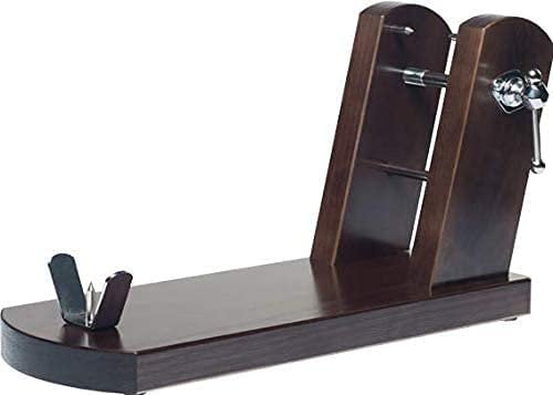 BRICOMIRAS - Jamonero Profesional Rioja en Madera de Pino | Soporte Antideslizante, Diseño Español | Perfecto para Hostelería y Hogar, Tabaco, Jamonero