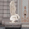 Redemption Angel Statues - Peaceful Thinker Angel Figurine for Church Yard Patio Lawn Garden Courtyard Prayer Fairy Ornaments Outside Statuette Gazebo Porch Decorations GDST05B