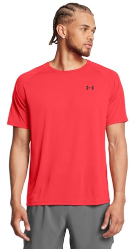 Under Armour Men's Tech 2.0 Short-Sleeve T-Shirt, (713) Racer Red / / Black, Medium