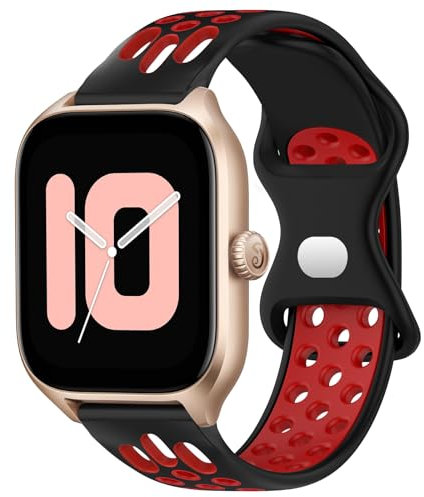Th-some Armband für Amazfit GTS 4 Smartwatch–Ersatzarmband Kompatibel mit Amazfit GTS Silikon Armbander, 20mm Uhrenarmband Sportarmband für Amazfit GTS 2/GTS 2 Mini/GTS 2e/GTS 3/Amazfit Bip