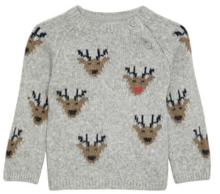 s.Oliver Süßer Strickpullover mit Weihnachtsmotiv