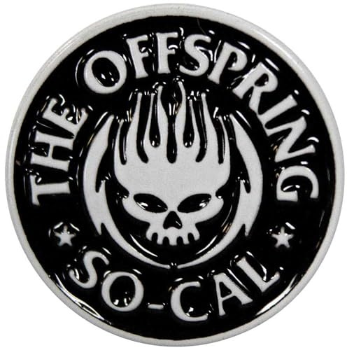 The Offspring So Cal Band Logo Pin Badge One Size