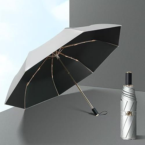 JJHMJJM Portable Travel Umbrella, for Dodge Ram. Durable Folding Umbrella for Rain Windproof UV,D