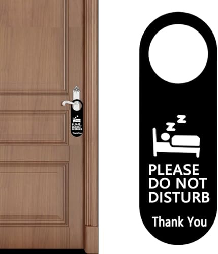 Bitte nicht stören, Schild zum Aufhängen an der Tür, nicht stören - Türschild Bitte nicht stören , auffälliges Meetingschild für Kliniken, Hotels, Haushalte, of