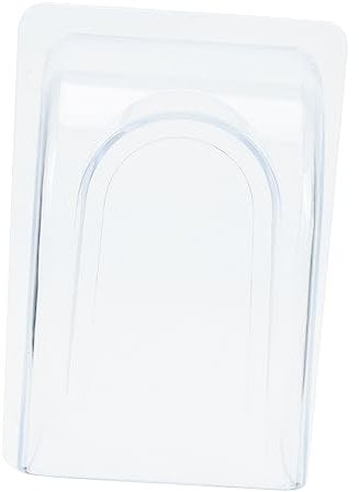 SHOWERORO 1pc Round Plate Special Tempered Plastic Waterproof Doorbell Shell Doorbell Shield Waterproof Cases