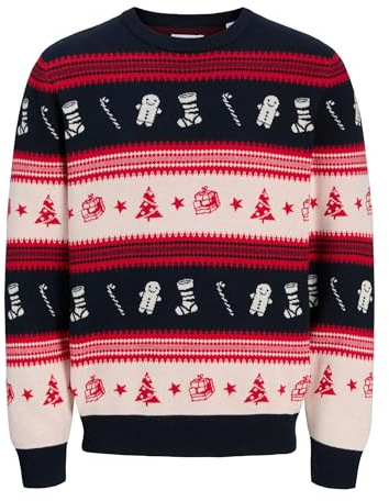 JACK & JONES Male Strickpullover X-Mas Strickpullover