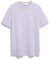 Herren Midweight T-Shirt aus recyceltem Baumwoll Mix MAARKOS Relaxed Fit Soft Lilac