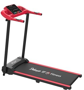 Laufband, elektrisch, faltbar, für Zuhause, leiser Motor mit 1000 W, LED-Display, Geschwindigkeit 1-12 km, mit Flaschenhalter und Tablet-Halterung