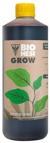 Hesi Bio Grow 1L – Organischer Flüssigdünger für kräftiges Wachstum – natürlich & vegan – Für Erde & Coco – Ideal für Indoor Grow, Garten, Topfpflanzen, Balkon & nachhaltigen Anbau