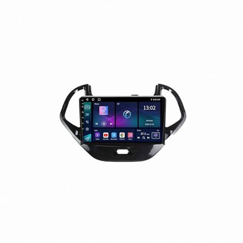 Car Stereo for Ford FIGO KA 2015-2020 with Bluetooth/Fm/Aux, Support Mirror Link/Gps Navigation/Voice Control Carplay for Car, 8 Core 6G+128G