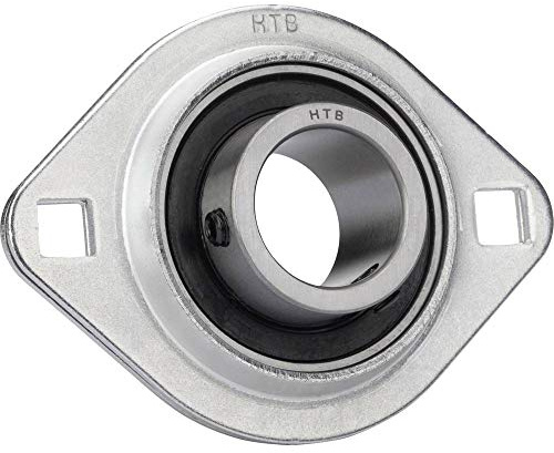 HTB SBPFL 202 Flanschlager Stahlblech Bohrungs-Ø 15 mm Lochabstand 63.5 mm