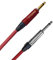 QUIK LOK - Quiksilver-S5 Jack Mono/Jack Mono 5 m, Cable para instrumentos musicales Quiksilver, conectores NEUTRIK: Jack mono/Jack mono, color rojo ladrillo, longitud 5 m