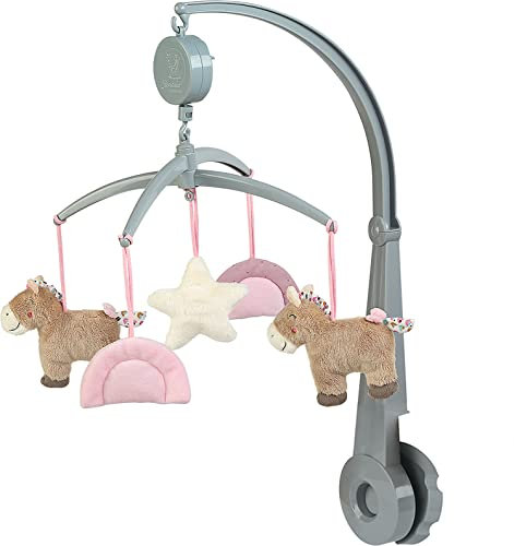 Sterntaler 6102003 Mobile Pony Pauline, Gestänge, Spielwerk, Mobile-Figuren, Alter: Für Babys ab der Geburt, Mehrfarbig