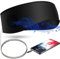 Sleep Headband Headphones, 3.5mm Jack Soft Elastic Headband for Sleep, Air Travel, Meditation with Thin Speakers, The Comfort Sleep Headphone and Classic Exercise Headphone (Black)