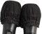 LATRAT 50 Pcs Disposable Microphone Covers, Nonwoven Handheld Protective Caps for Karaoke Mic, KTV Home Bar, News Interview (Black)