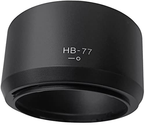 HB-77 Gegenlichtblende Streulichtblende Sonnenblende für Nikon AF-P (Nicht für AF-S) DX NIKKOR 70-300 mm f/4.5-6.3G ED VR,HUIPUXIANG 58 mm Gegenlichtblende