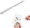 Spatule de Beauté, Spatule de Fond de Teint Liquide, Tige D'agitation de Maquillage Ergonomique en Acier Inoxydable pour Nail Art, pour Maquilleur