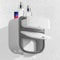 Wall Mounted Tissue Storage Box, Toilet Paper Holder, Bathroom Tissue Dispensers with Drawer Self-Adhesive Plastic Toilet Roll Paper Holder Box for Bathroom Kitchen Living Room(White)