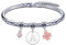 KJKJKJ A-Z 26 Anfangsbuchstabe Anhänger Armband Frauen Weihnachten Geschenk Personalisierung Ideen Geburtstagsgeschenk Armband, Tochter Schwestern Freunde Liebhaber Geburtstag Weihnachten Abschluss