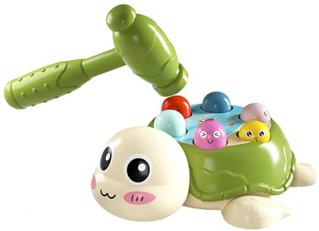 Interactive Mole Game, Turtle Whacking Toy, Developmental Learning Toy, Fun & Educational Design, ABS Material Colorful & Safe, Ideal for Preschool Kids, Baby Girls and Boys