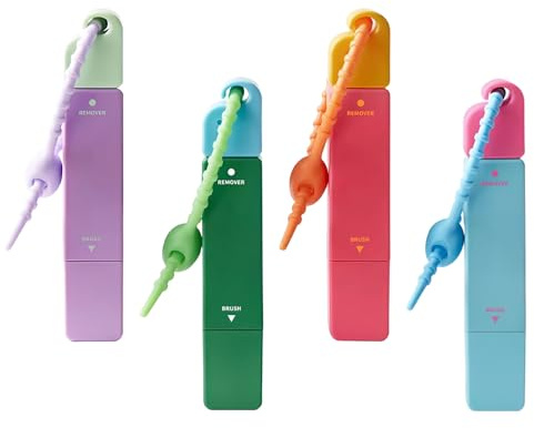 Fleckenentferner Stifte - Outdoor Fleckenentferner Für Wäsche 4 Stück,Sanfter Doppelseitiger Fleckenstift Für Babykleidung, Teppich Und
