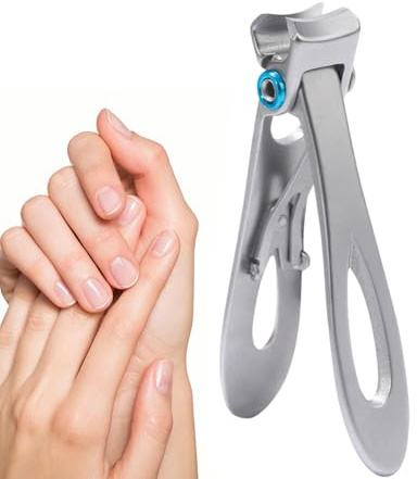 Cortauñas para Mujer Cortador de Apertura Ancha para Uñas Gruesas | Cortaúñas Para Hombres, Mayores, Manicura, , Hogar, Viaje, Salón