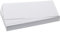 FRANKEN Moderationskarten Rechteck, 205 x 95 mm, 500 Stück, Präsentationskarten ideal für Meetings, Trainings, Schulungen im Büro oder Hotel und Lehrer in der Schule, Metaplankarten, Weiß, UMZ 1020 09