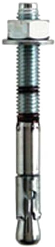 Rawlplug R-XPT-12135 12 x 135 mm M12 Zinc Plated Through Bolt (50 pieces)