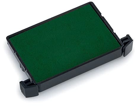 Trodat Ersatzkissen 6/4750 für Printy 4750, 4750 Typo, 4941 und Serie 4750/L, Stempelfarbe Grün, 2er-Pack