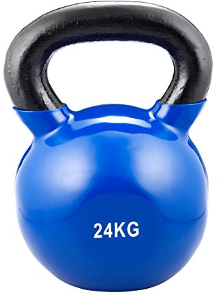 Trendy Sport Trfo8 Unisex Erwachsene Kettle Bell, Gewicht 24 kg, Farbe Kettel Bell - Blau, Einheitsgröße