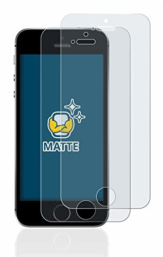 brotect Screen Protector Anti-Glare compatible with Apple iPhone SE 2016 (2 Pack) Screen Protector Matte, Anti-Fingerprint Protection Film