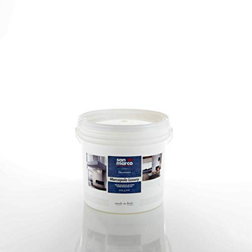 Marco Polo Luxury Dekofarbe, Metallic-Finish, 1 l, silberfarben