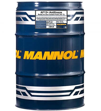 MANNOL Antifreeze AF12+ (-40) Longlife 60 L