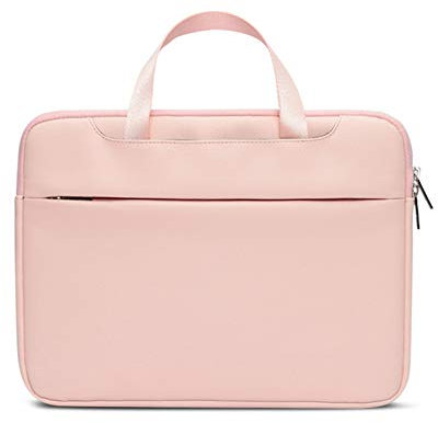 GUOCU Laptoptasche, Laptophülle 13-13,3 Zoll,13,3 Zoll Tragbar Notebooktasche kompatibel PC Laptop Schutztasche,Pink 2,14(36X25X4cm)