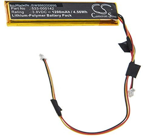 vhbw Akku kompatibel mit Logitech Craft, Y-R0064 kabellose Tastatur (1200mAh, 3,8V, Li-Polymer)