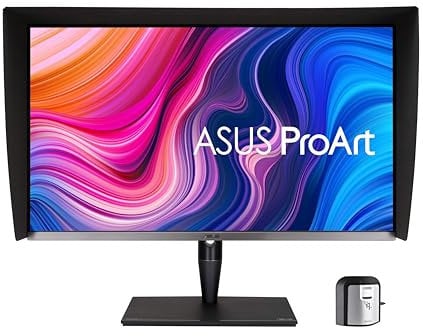 ASUS ProArt PA32UCG-K - 32 Zoll 4K UHD - 16:9, IPS, 3840x2160, MiniLED, Local Dimming, Calman, 10-bit, DisplayHDR 1400 - ergonomisch, Pivot, X-rite i1 - DP 1.4, HDMI 2.1, Thunderbold, 60W USB-C, USB