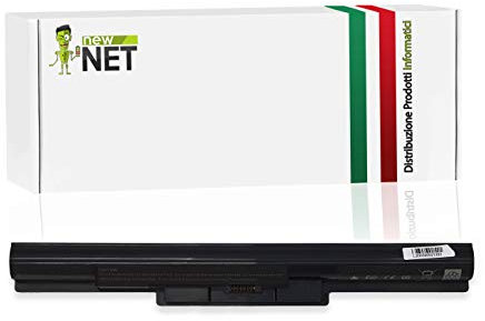 new net - Batteria Compatibile con Notebook Sony Vaio SVF152A27T SVF152A29M SVF152C29l SVF152C29M SVF153100C SVF15314SCW SVF15316SC SVF15316SCB SVF15316SCP SVF15316SCW SVF15317SCW [2600mAh]