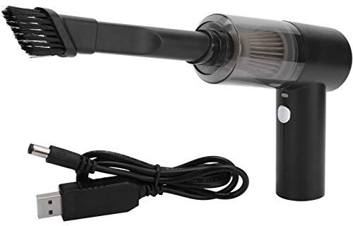 Mini Vacuum Cleaner - Handheld Portable Cordless Vacuum Cleaner Dust Cleaner Air Duster with LED Lights for Computer Car Laptop Piano Sewing Machine, Rechargeable 1500Mah Battery