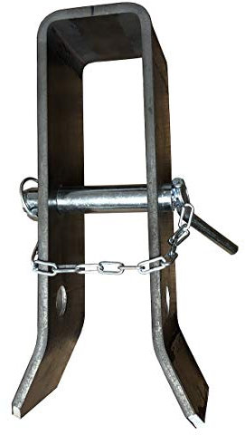 Brey-B-Technik 2-Loch Anschweißbügel mit Bolzen 28mm Löcher gebogen