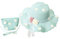 Jingying Kinder Sonnenhüte, Strohhut Kleine Tasche Set, Strohhut für Mädchen, Sonnenhut für Babys, Geeignet für Urlaubsreisen Mädchen Outdoor Aktivitäten Reisehut Sonnenhut