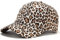 XYIYI Leopard Beige Classic Baumwolle Baseball Cap Verstellbar Baseballkappe für Damen Herren