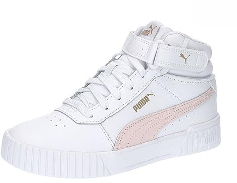 PUMA Carina 2.0 Mid, Sneaker Donna, White Frosty Pink Gold, 38.5 EU