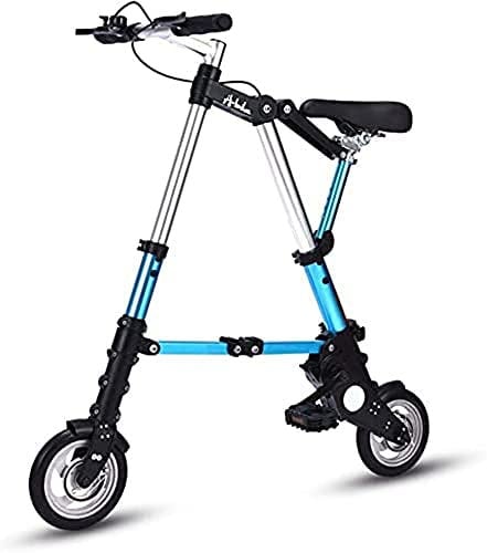 Leichtes Aluminium-Klapprad – 20,3 cm Mini für Erwachsene, Studentenfahrrad mit Schnellklappsystem und verstellbarem Komfort – ultraleichte, tragbare Option