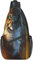 Lustiger Alpaka Sling Bag Crossbody Sling Rucksack Schulter Brusttasche Reisen Wandern Daypack für Damen Herren Outdoor Sports