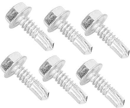 Vis autoperceuses, attaches résistantes à la corrosion Vis autoforeuse lourde pour plaque métallique pour acier (vis de forage à six pans)