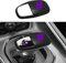SENSHINE Schaltknauf-Kopfabdeckung für Dodge Charger Challenger Zubehör 2015–2023 2024, Durango 2016–2024, ABS-Innenschaleneinsatz, Dekoration, Schutz, Schalthebelabdeckung (mattes Lila)