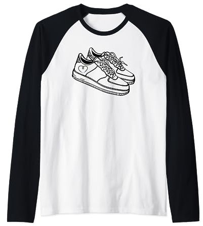 Menschliche Schuhe Künstlerisches Design Raglan