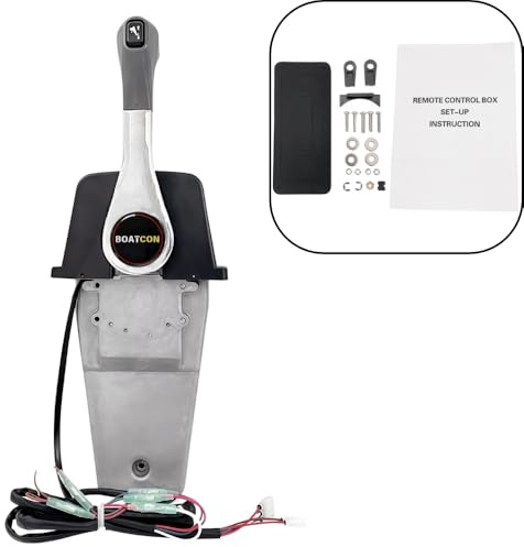 67200-93J13 - Caja de control remoto para motor fueraborda Suzuki Marine Single Binnacle