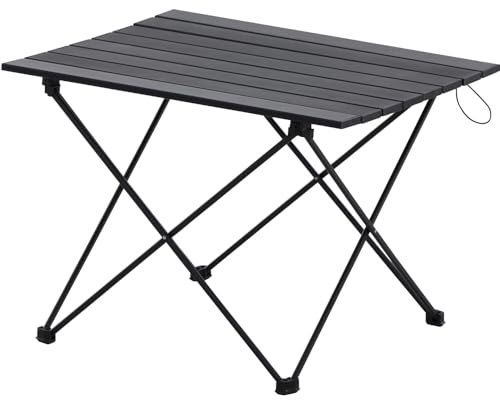Siena Garden Campingtisch Wanderlust schwarz Ultra leicht Aluminiumgestell