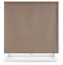 INTERBLIND Verdunkelungsrollo, glatt, hochwertig, Größe 140 x 230 cm Breite x Höhe – Stoffmaß 137 x 225 cm – Thermisch Taupe – Licht- und Kälte-Isolierung